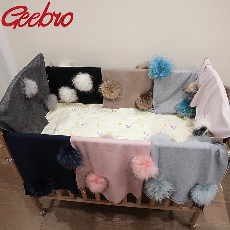 Baby Swaddle Blanket - Geebro-Recém-nascido Lã Quente Swaddling Blanket, Baby