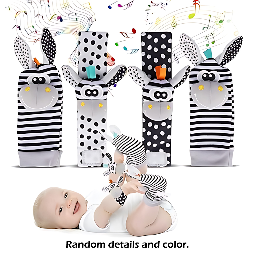 Baby Products Game - 4 pçs/set bebê infantil chocalho de