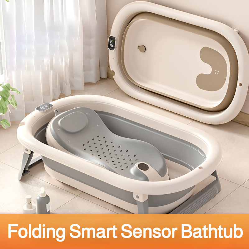 Baby Bath Tub Foldable - Banheira Dobrável para Bebês, Solução de
