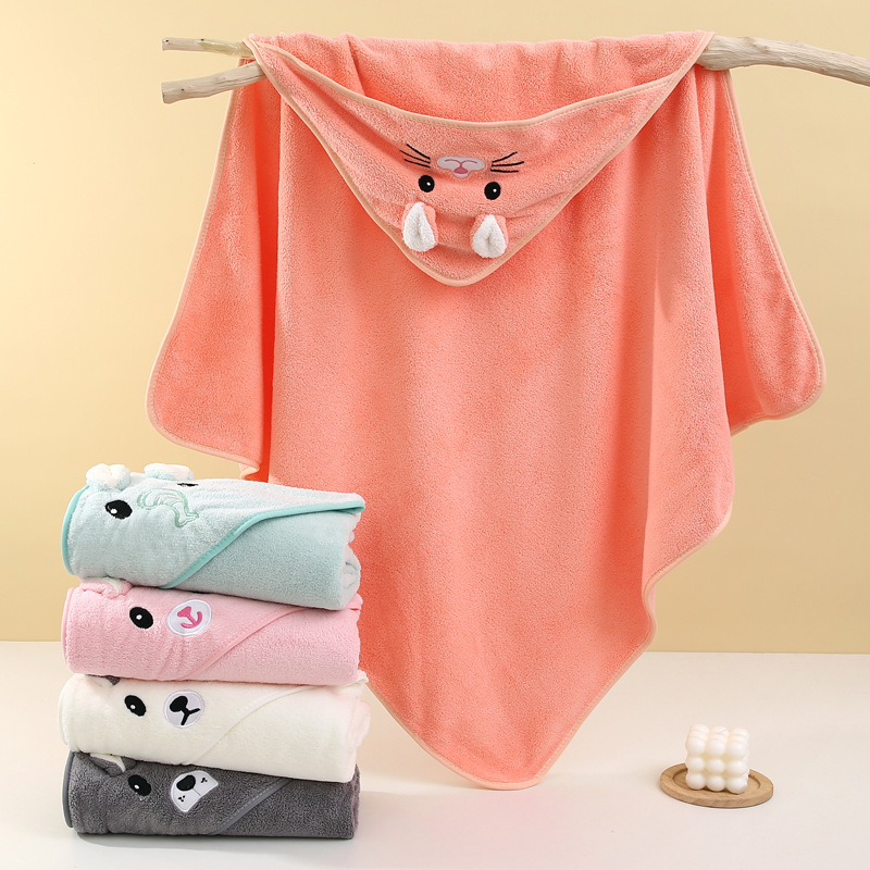 Baby Swaddle Blanket - Toalha de banho fofa para bebê,
