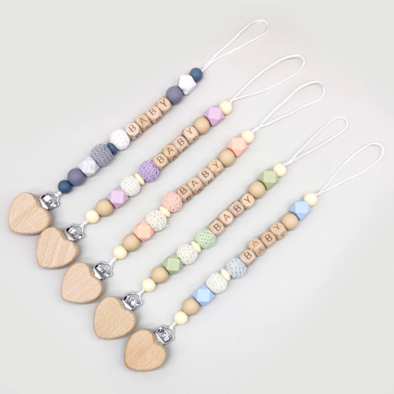 Baby Pacifier Clip - Novo personalizado bebê chupeta clipe personalizar