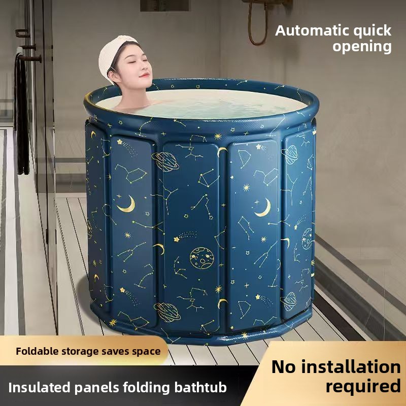 Baby Bath Tub Foldable - Banheira Dobrável de PVC para Adultos