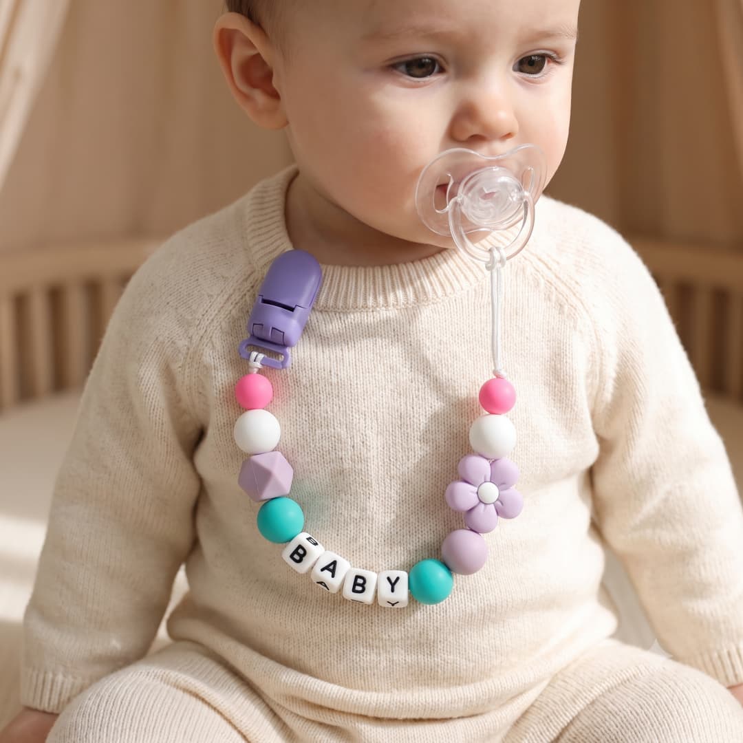 Prendedor de Chupeta Personali - Baby Pacifier Clip avaliação e preço