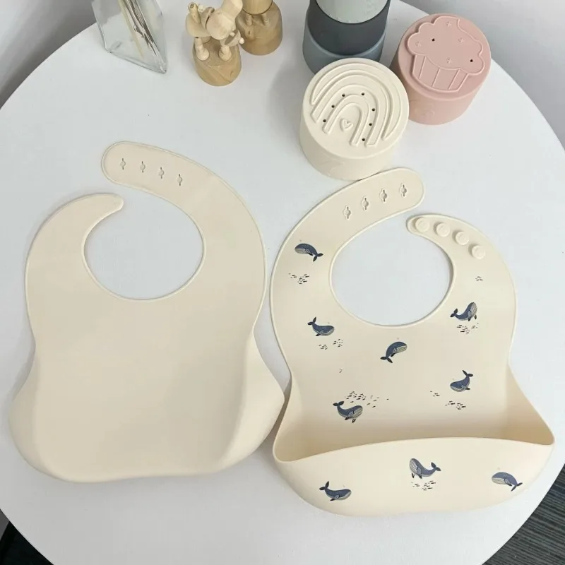 Terno babador de alimentação b - Silicone Baby Bibs avaliação e preço