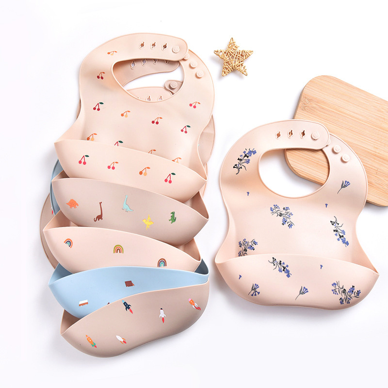 Silicone Baby Bibs 4 Speeds Ad - Silicone Baby Bibs avaliação e preço
