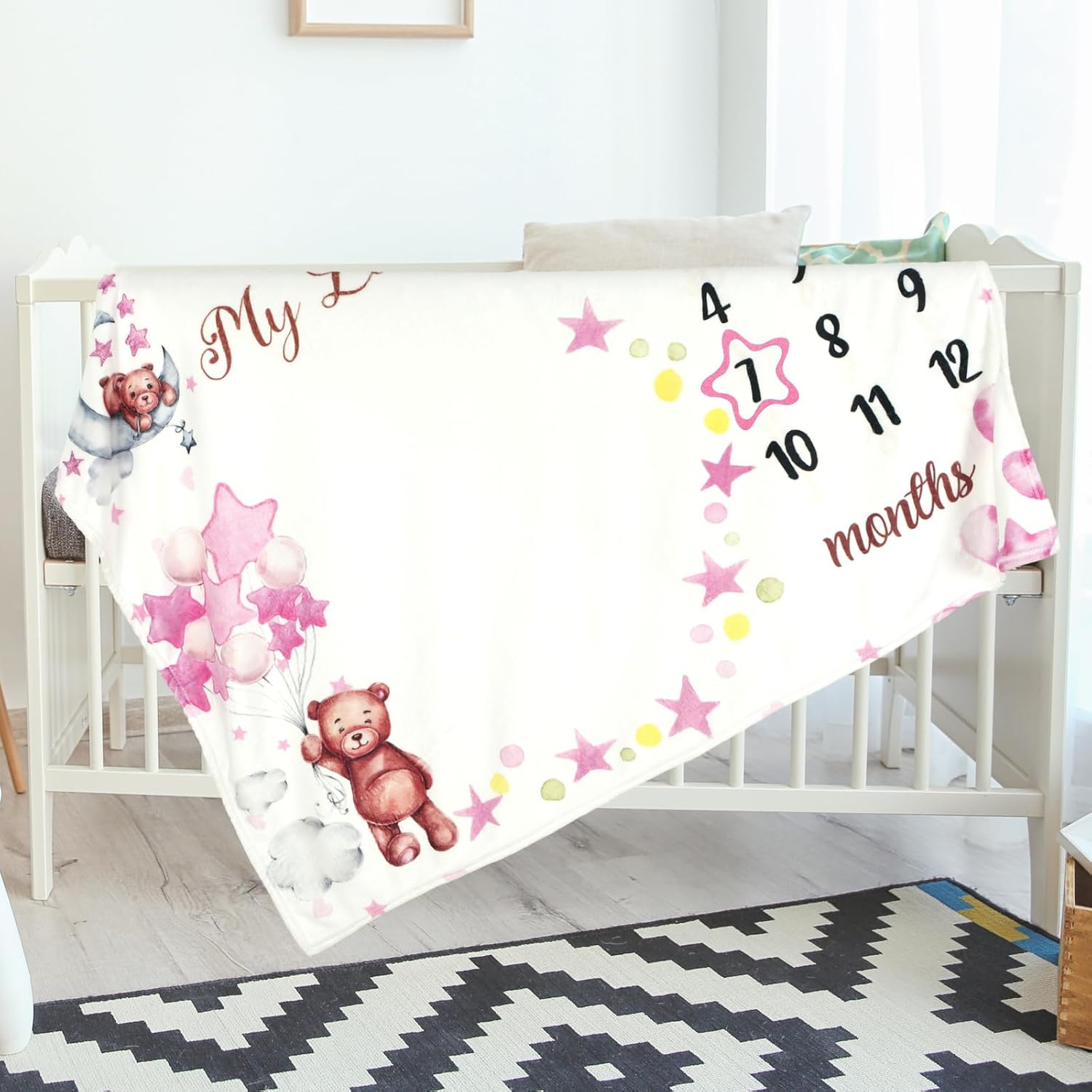 Vikama mensal crescimento do b - Baby Swaddle Blanket avaliação e preço