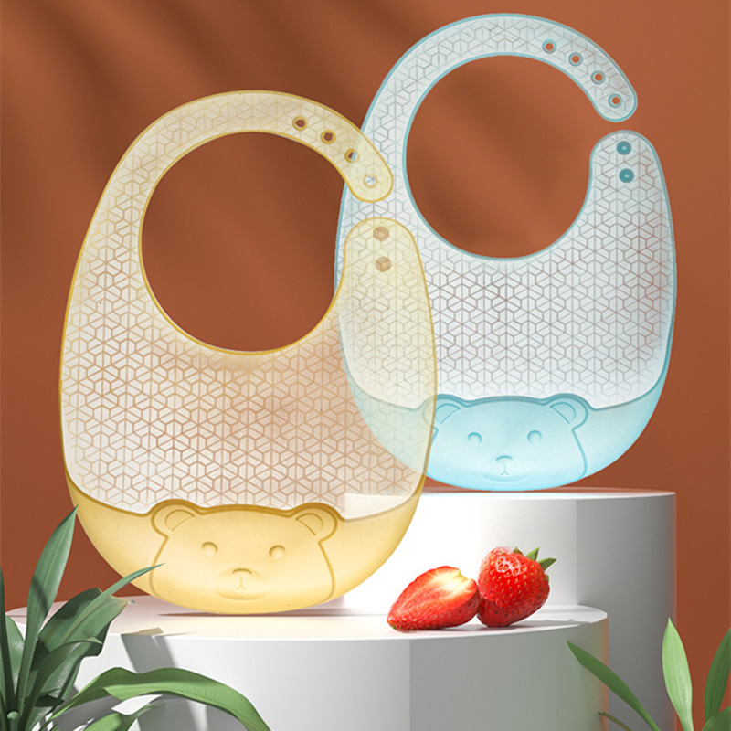 Babador para alimentação de be - Silicone Baby Bibs avaliação e preço