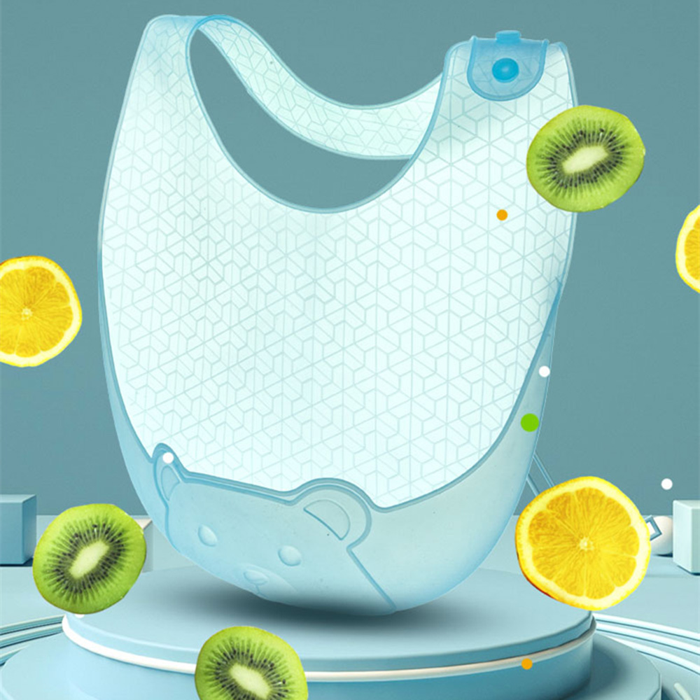 Babador para alimentação de be - Silicone Baby Bibs avaliação e preço