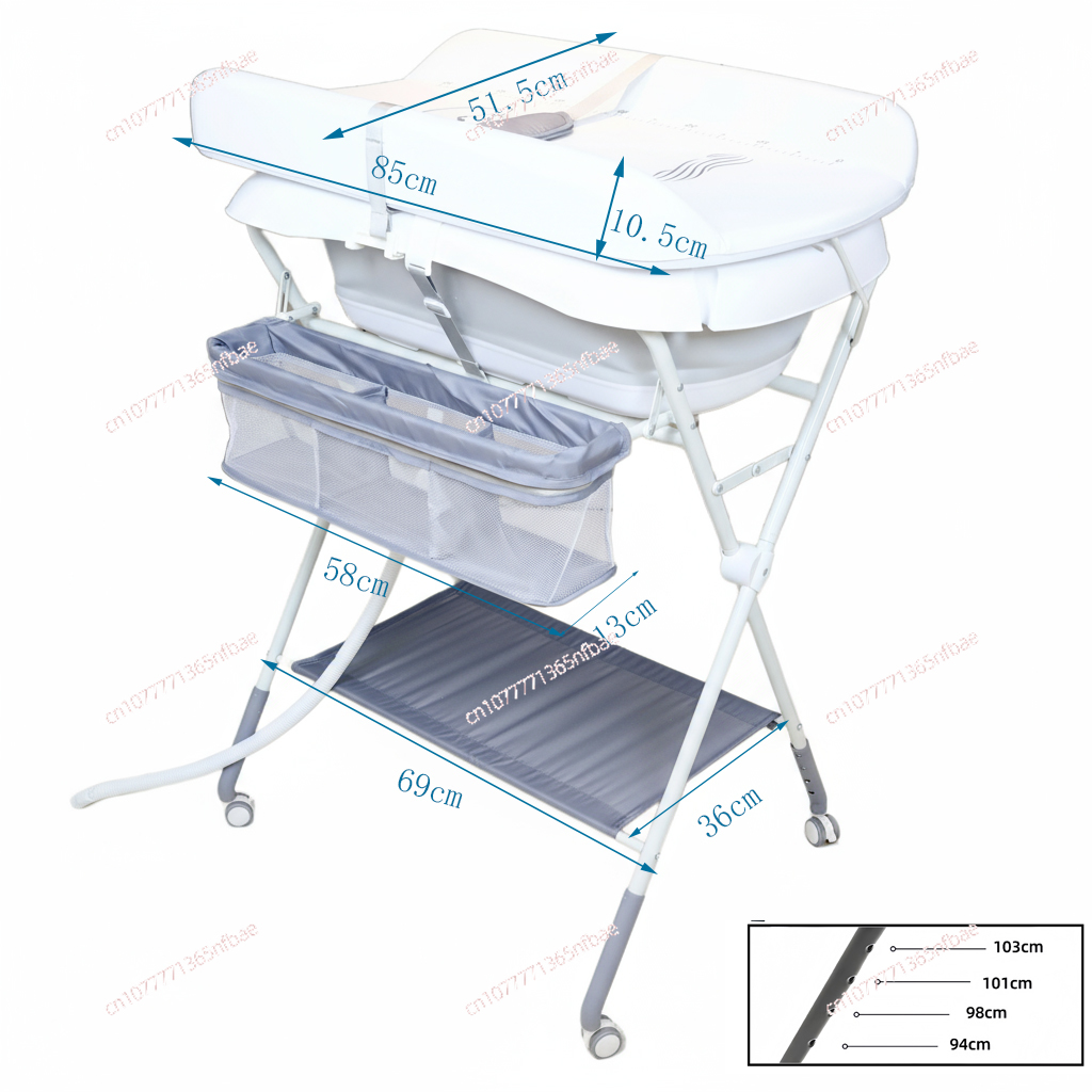 Banheira e Trocador de Bebê 3  - Baby Bath Tub Foldable avaliação e preço
