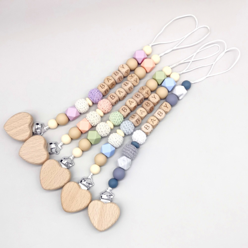 Novo personalizado bebê chupet - Baby Pacifier Clip avaliação e preço