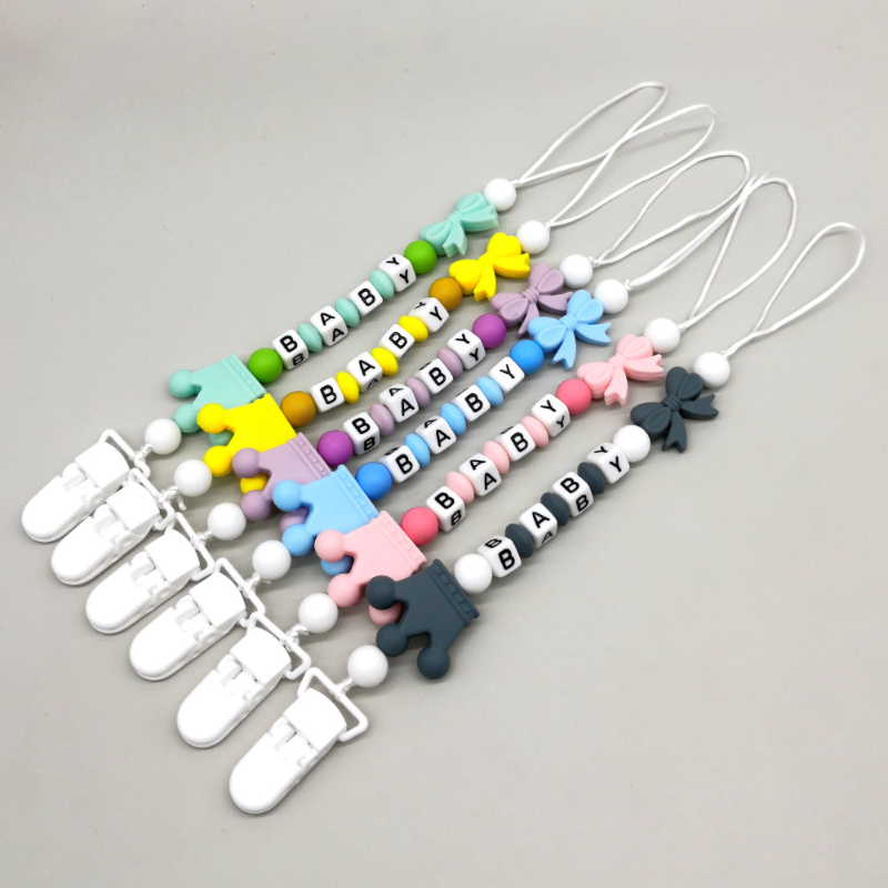 Prendedor de Chupeta de Silico - Baby Pacifier Clip avaliação e preço