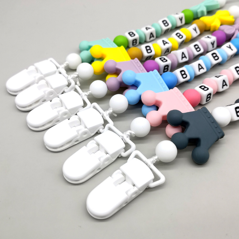 Prendedor de Chupeta de Silico - Baby Pacifier Clip avaliação e preço