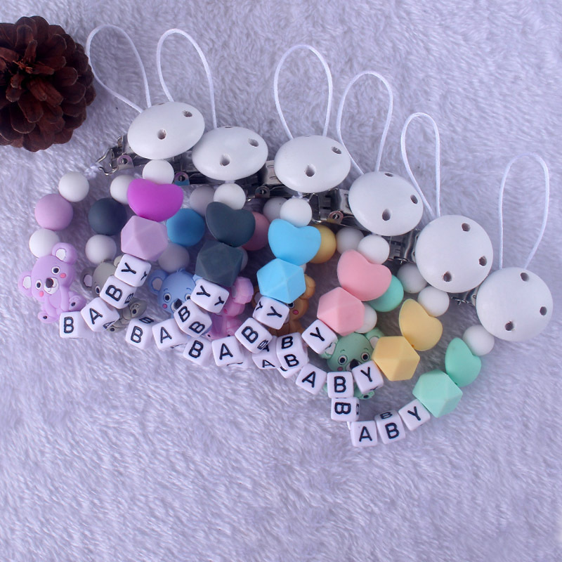 Ins Baby Personalized Name Cli - Baby Pacifier Clip avaliação e preço