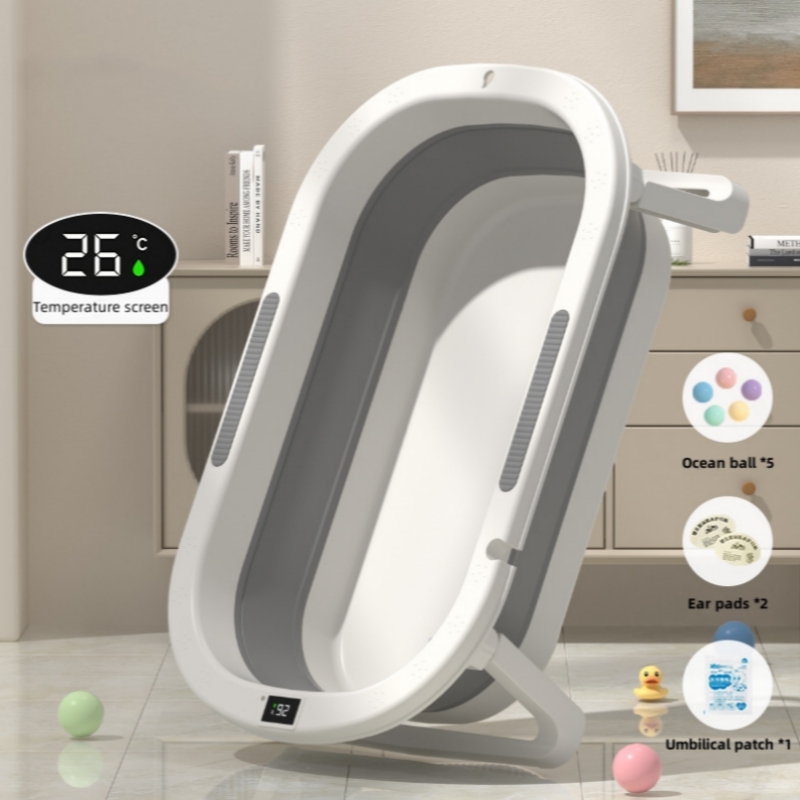 Banheira de Bebê Dobrável para - Baby Bath Tub Foldable avaliação e preço