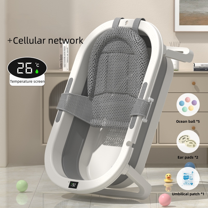 Banheira de Bebê Dobrável para - Baby Bath Tub Foldable avaliação e preço