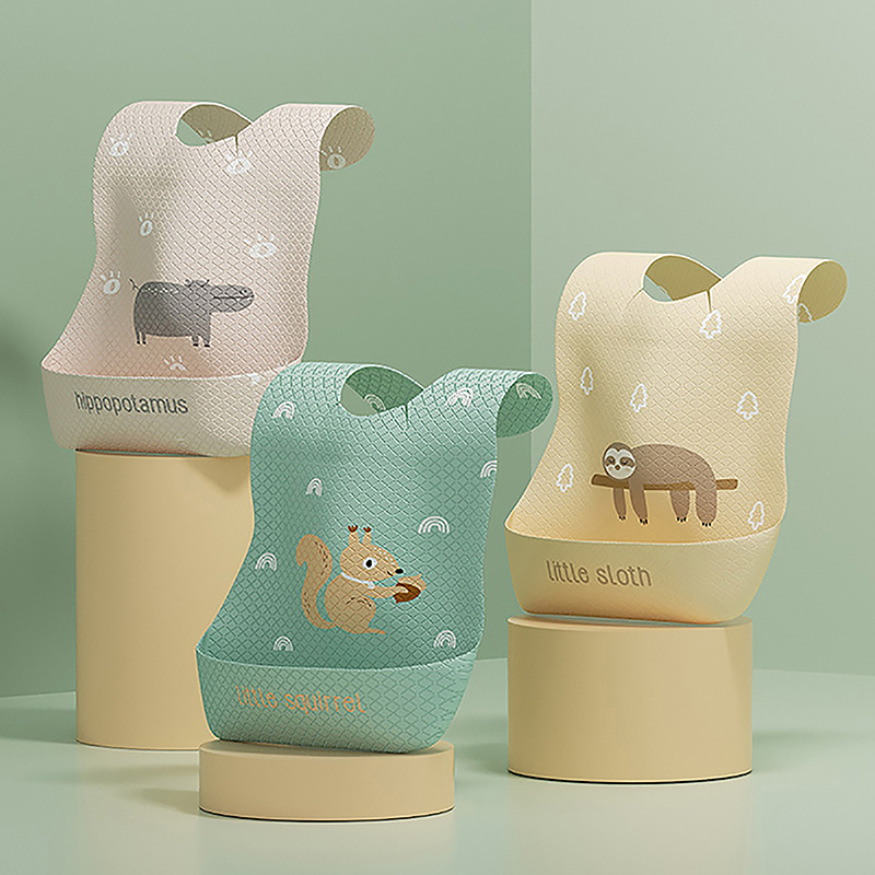 Babador ajustável à prova d'ág - Silicone Baby Bibs avaliação e preço