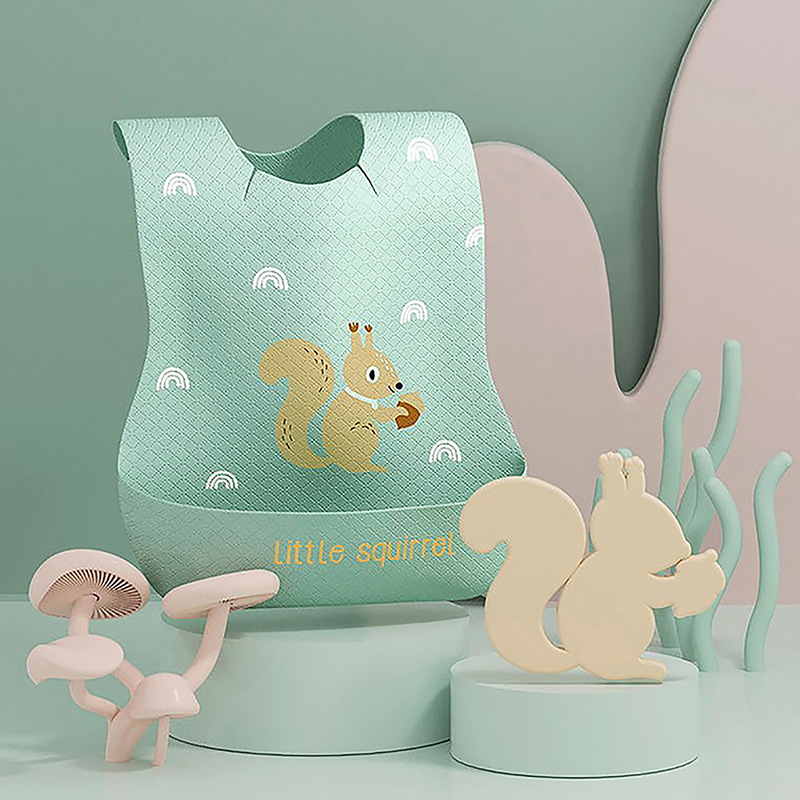 Babador ajustável à prova d'ág - Silicone Baby Bibs avaliação e preço