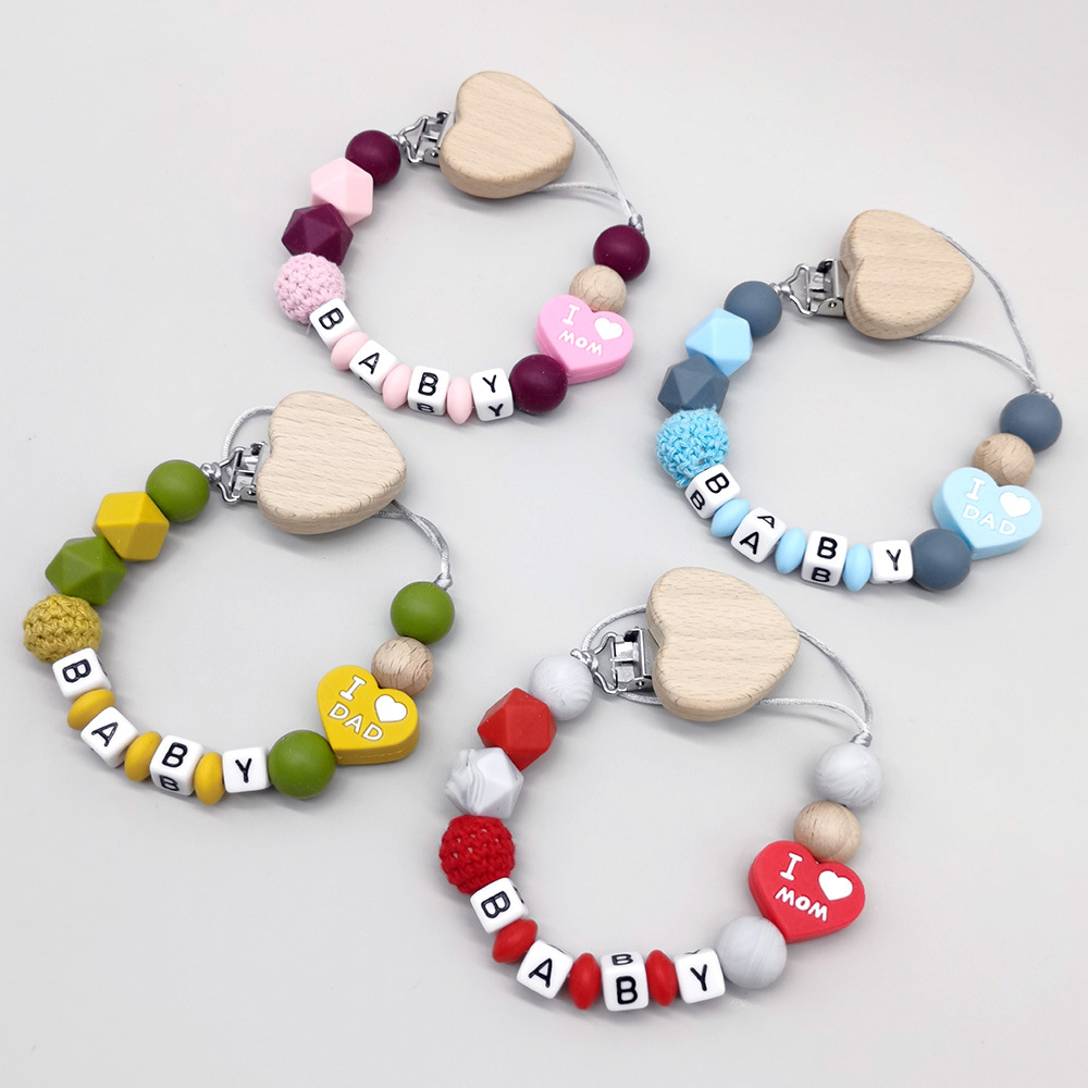 Nome personalizado personalizá - Baby Pacifier Clip avaliação e preço