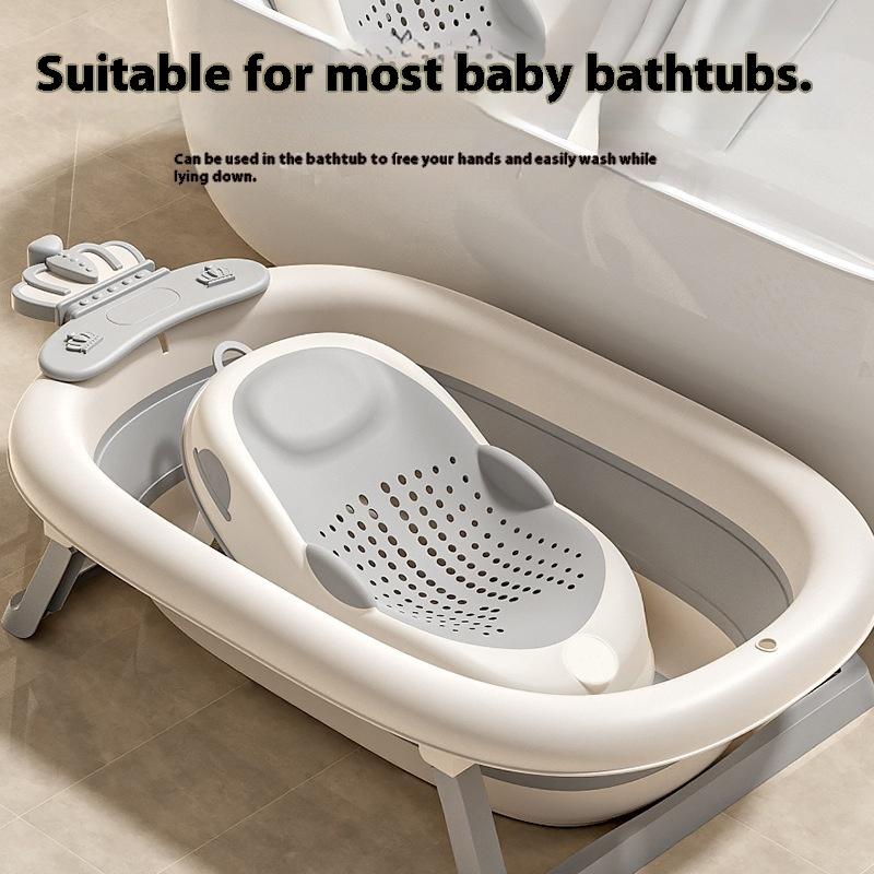 【Belo】1 Peça de Rede de Banho  - Baby Bath Tub Foldable avaliação e preço