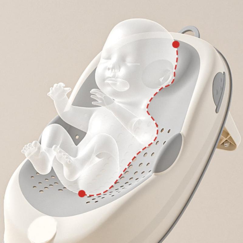 【Belo】1 Peça de Rede de Banho  - Baby Bath Tub Foldable avaliação e preço