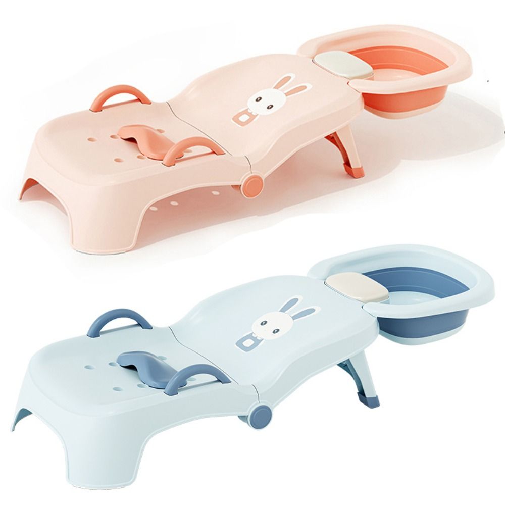 Cadeira de Shampoo Infantil Aj - Baby Bath Tub Foldable avaliação e preço