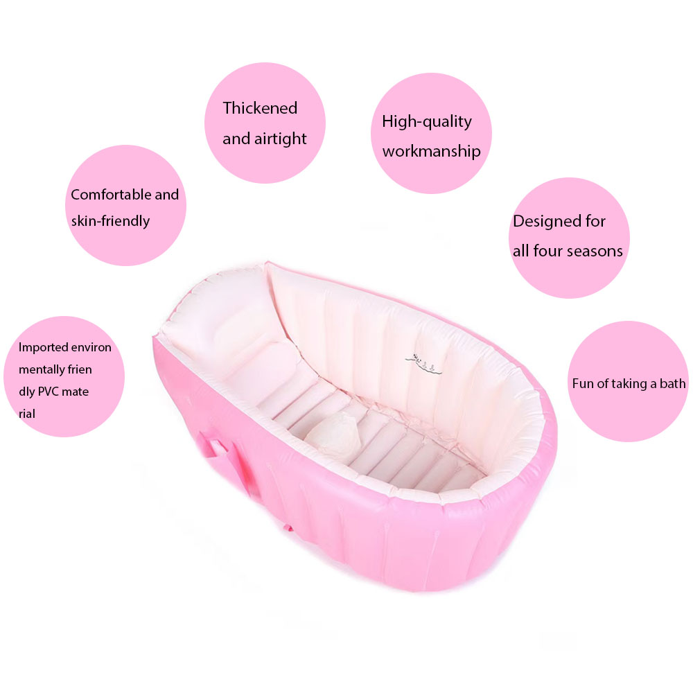 Banheira Inflável para Bebês c - Baby Bath Tub Foldable avaliação e preço
