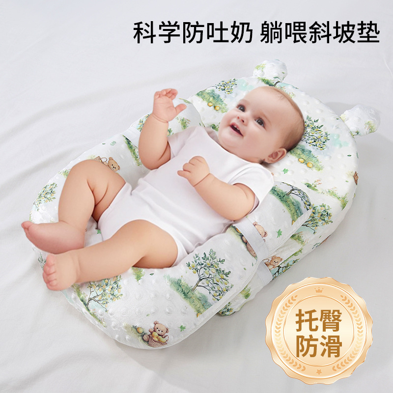 Almofada para Bebê, Protetor d - Anti-Roll Baby Pillow avaliação e preço