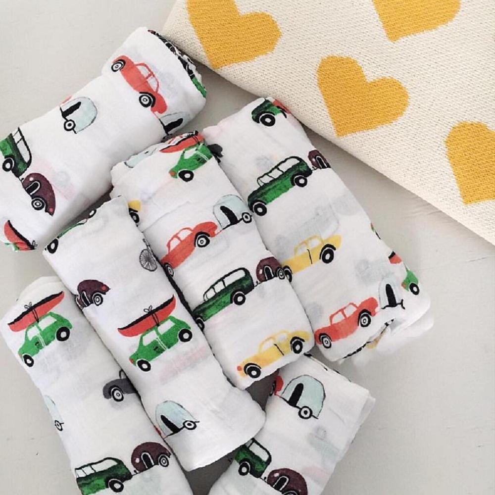 Carro ultra macio 47x47 Polega - Baby Swaddle Blanket avaliação e preço